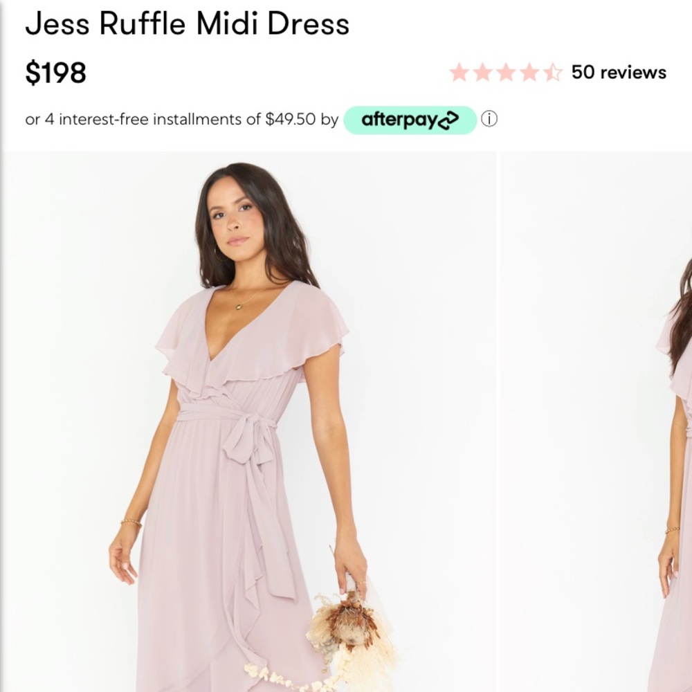 Show Me your Mumu Jess Ruffle dress!